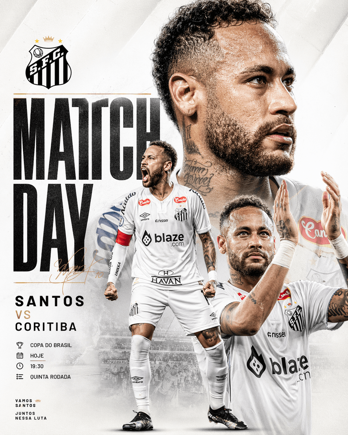 Post Neymar Match Day do Santos FC